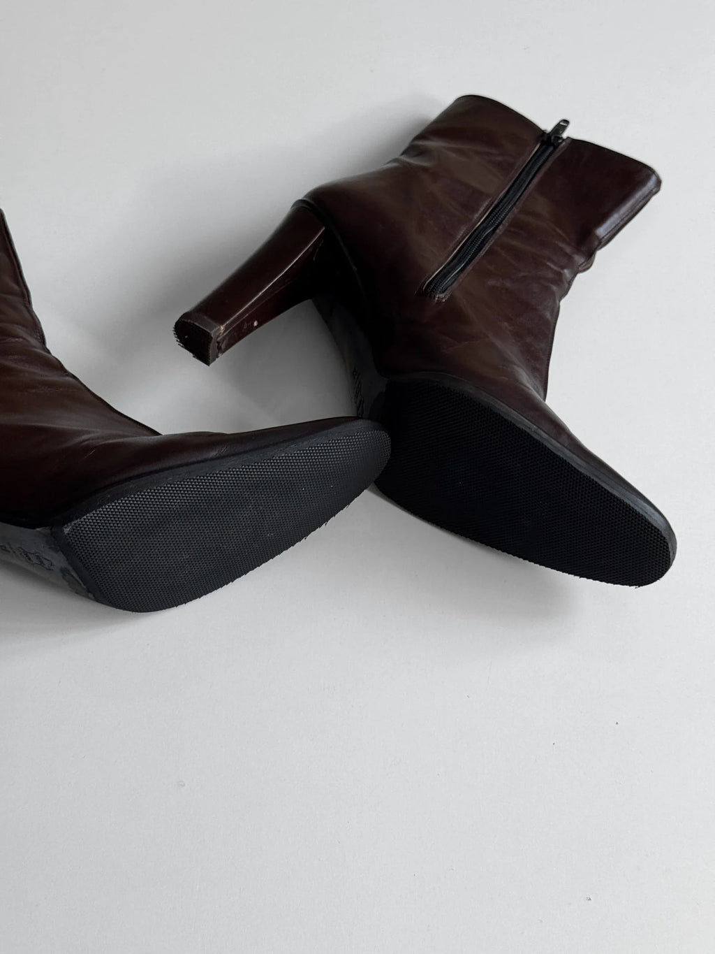 Brown Leather Ankle Boot