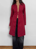 Red Linen Jacket