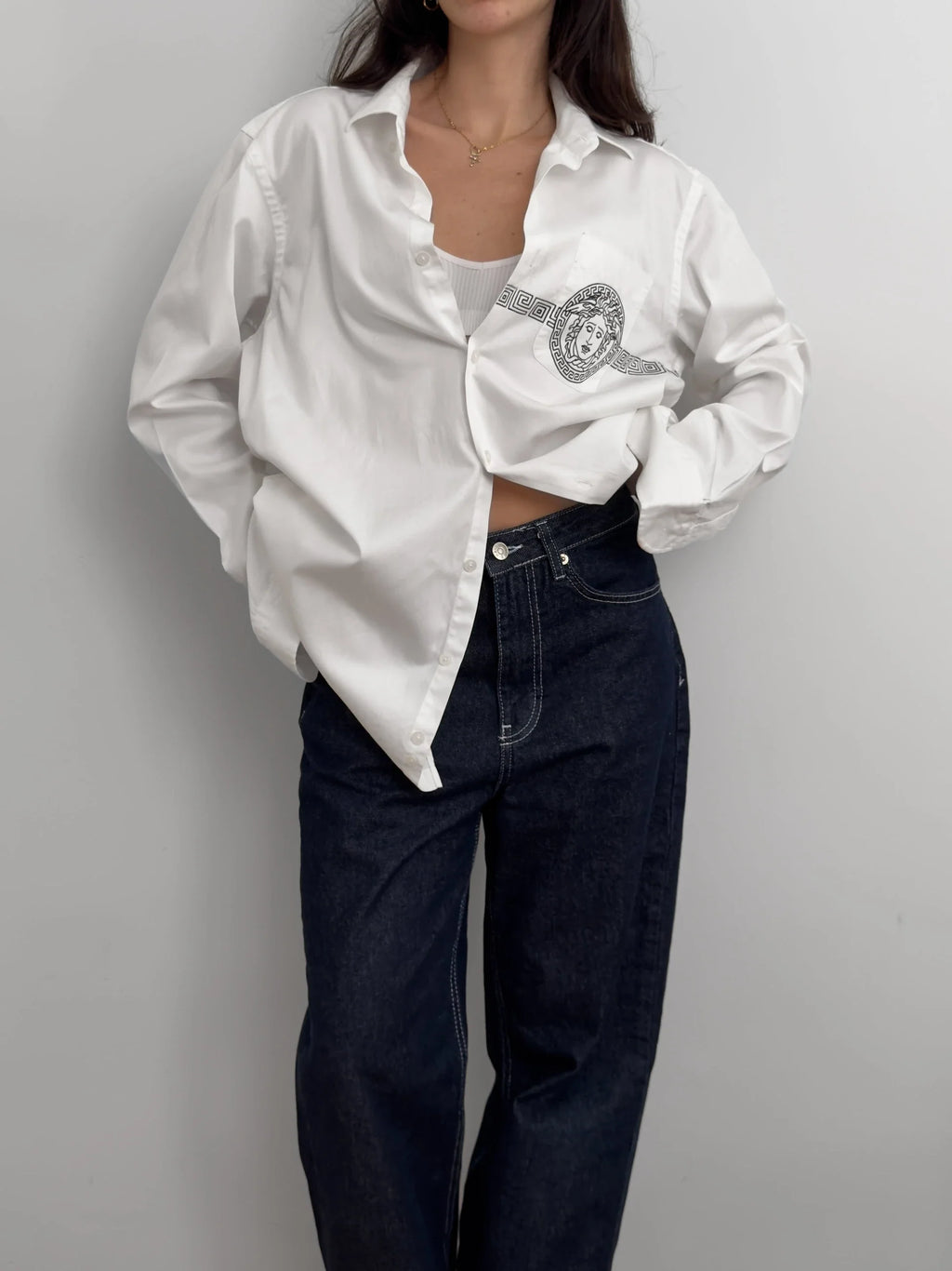 Versace White Shirt