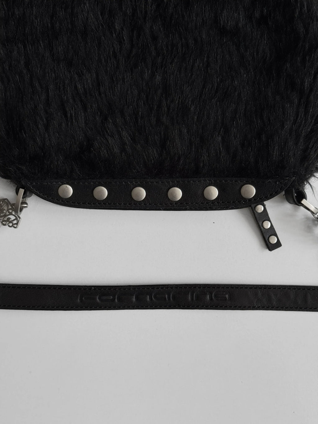 Fornarina Feathered Bag