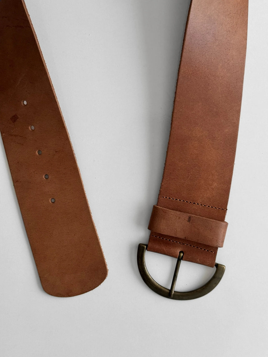 Brown Leather Belt
