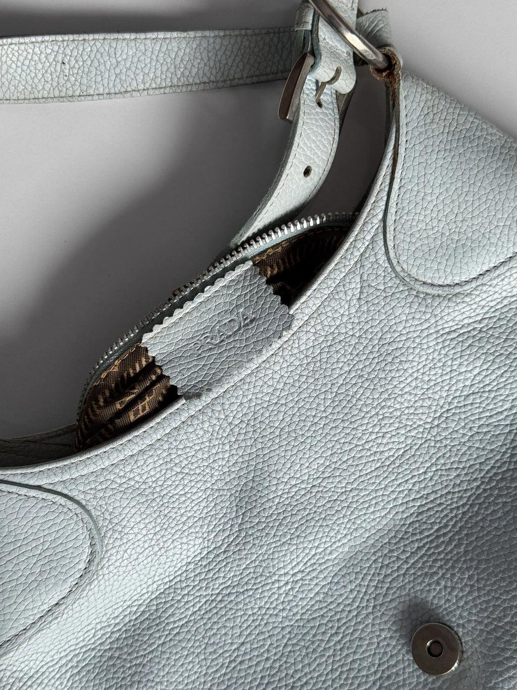Prada Blue Shoulder Bag