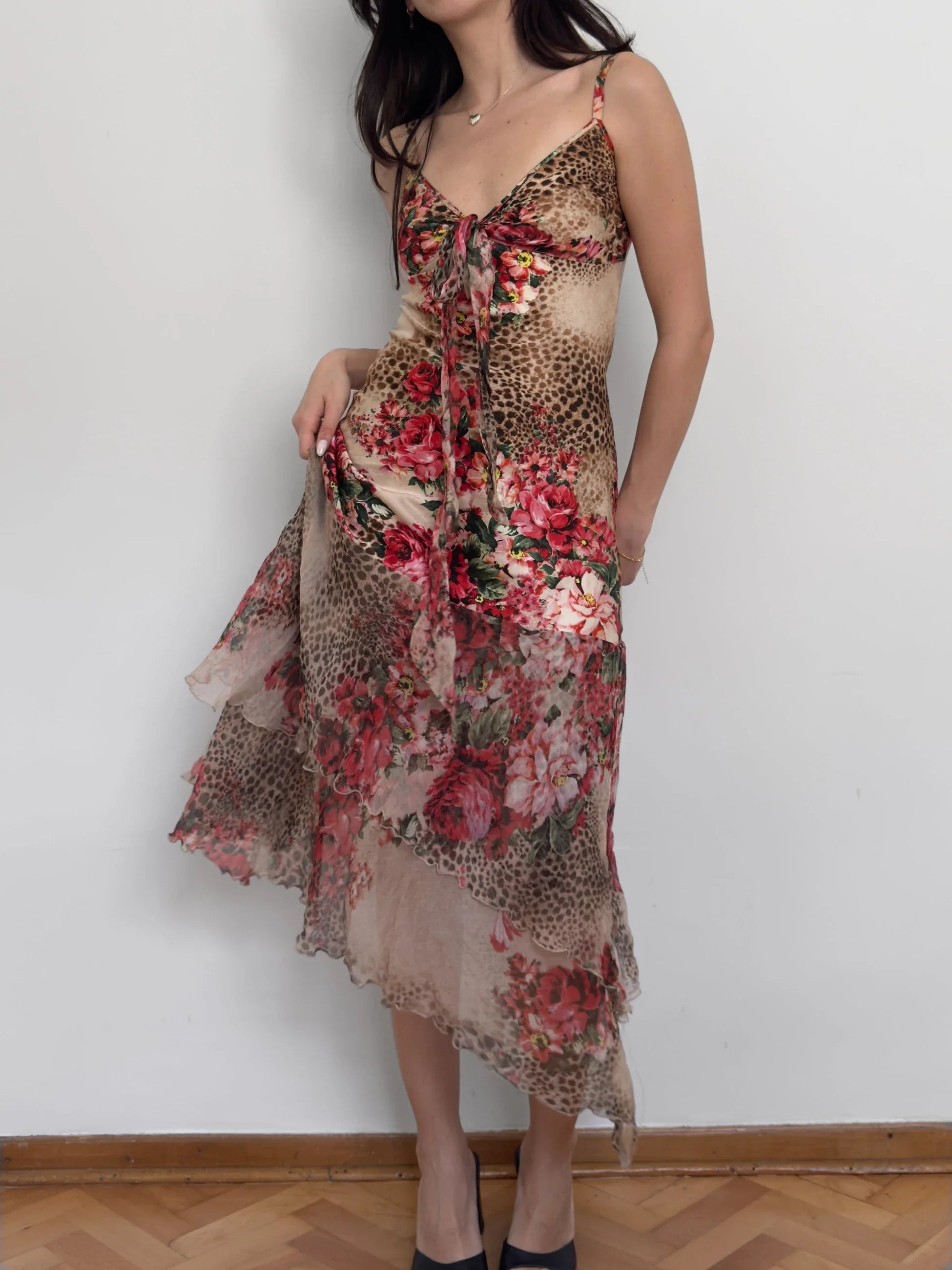 Italian Chiffon Dress