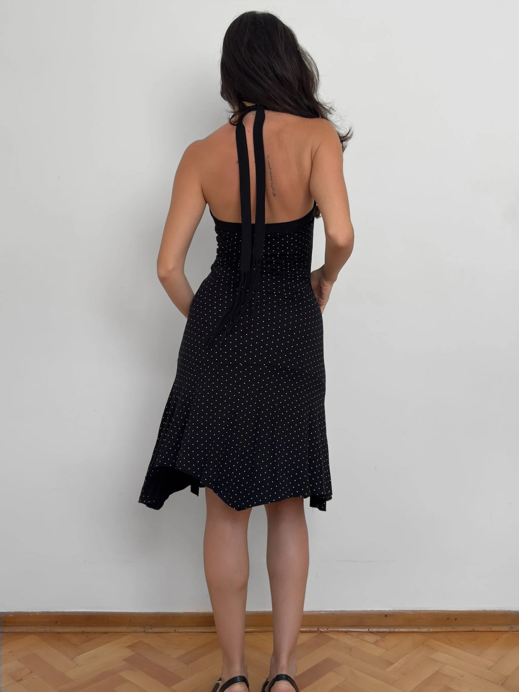 Polka Dot Midi Dress