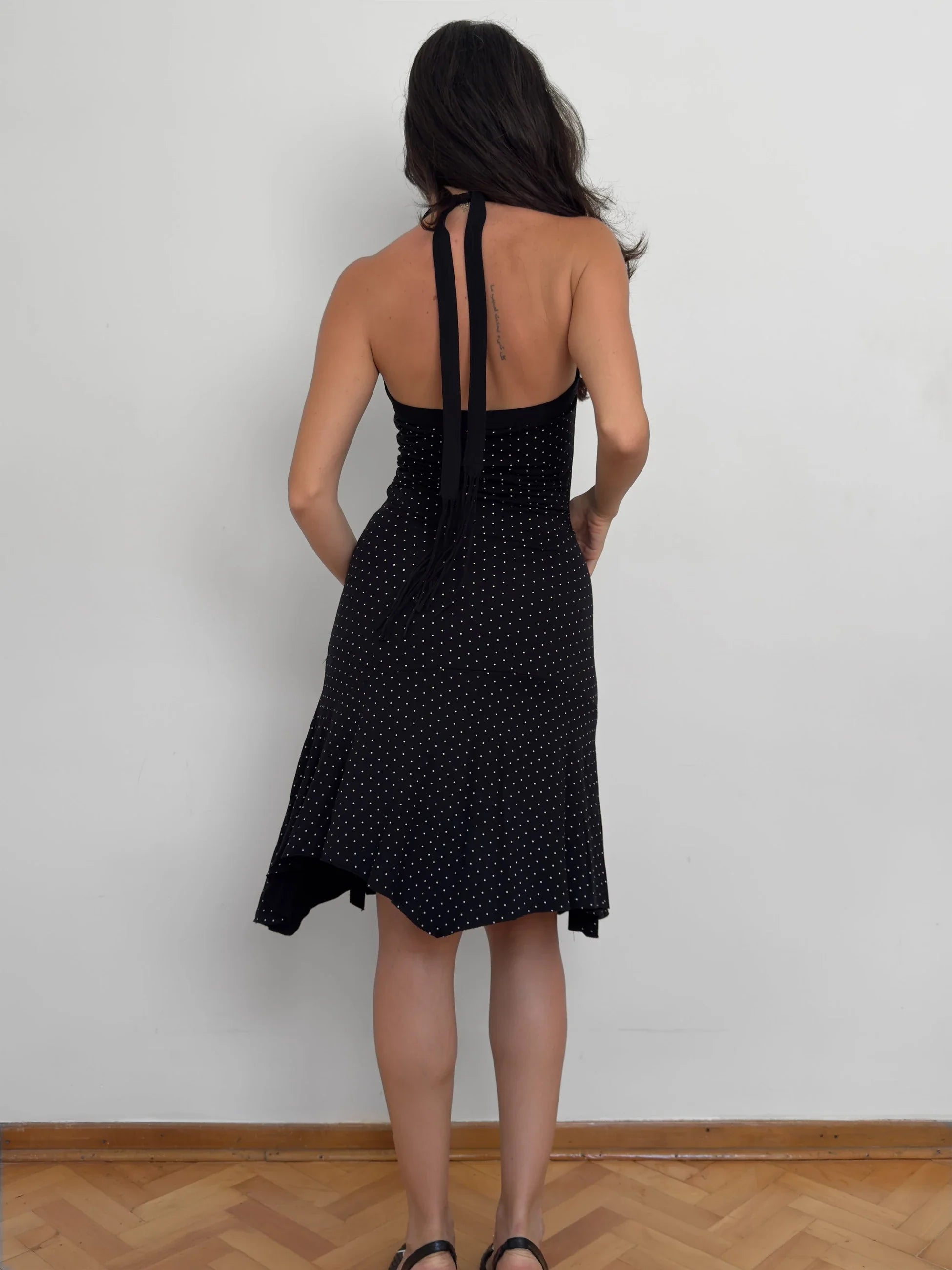 Polka Dot Midi Dress