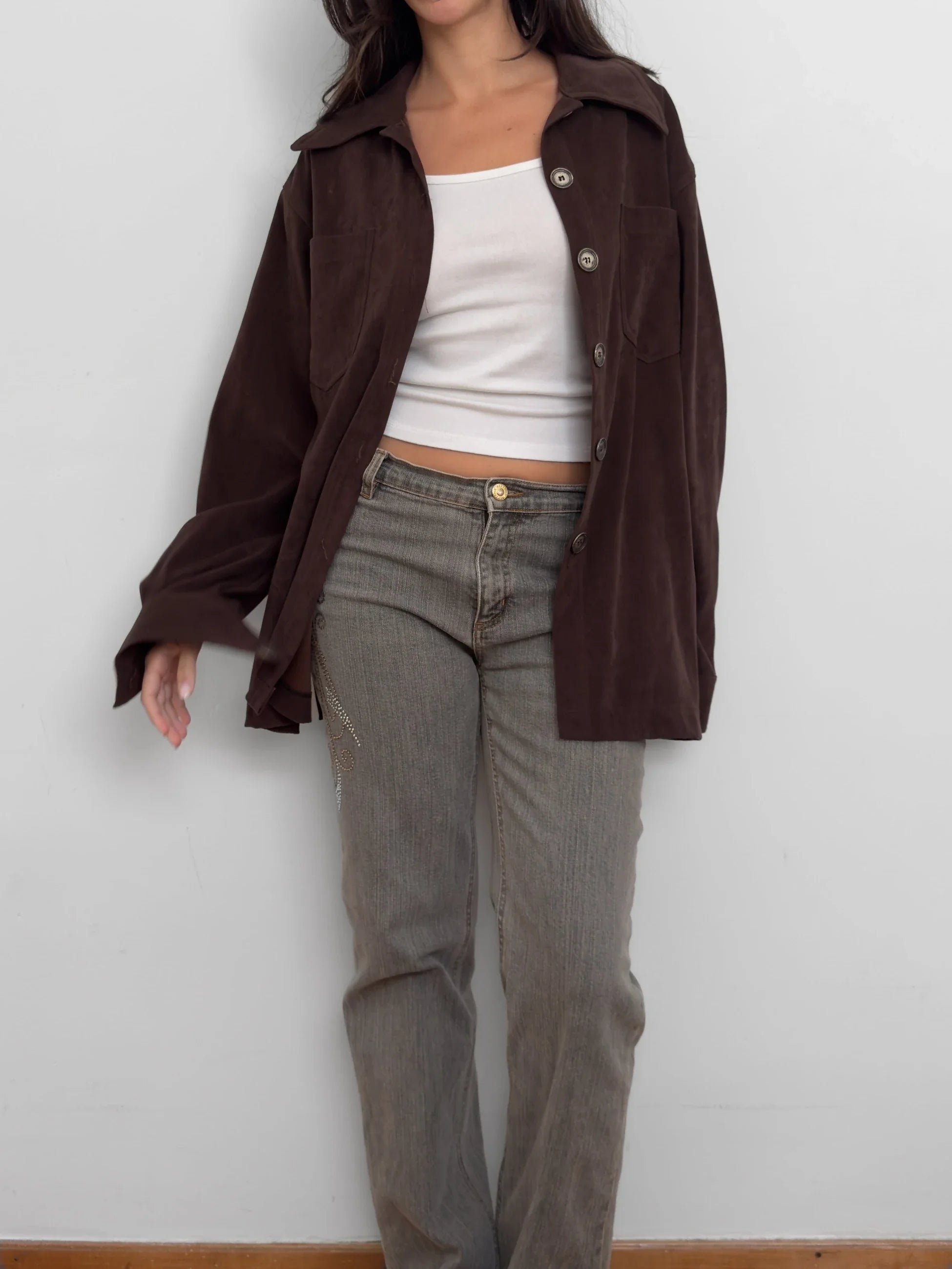 Brown Suede Jacket