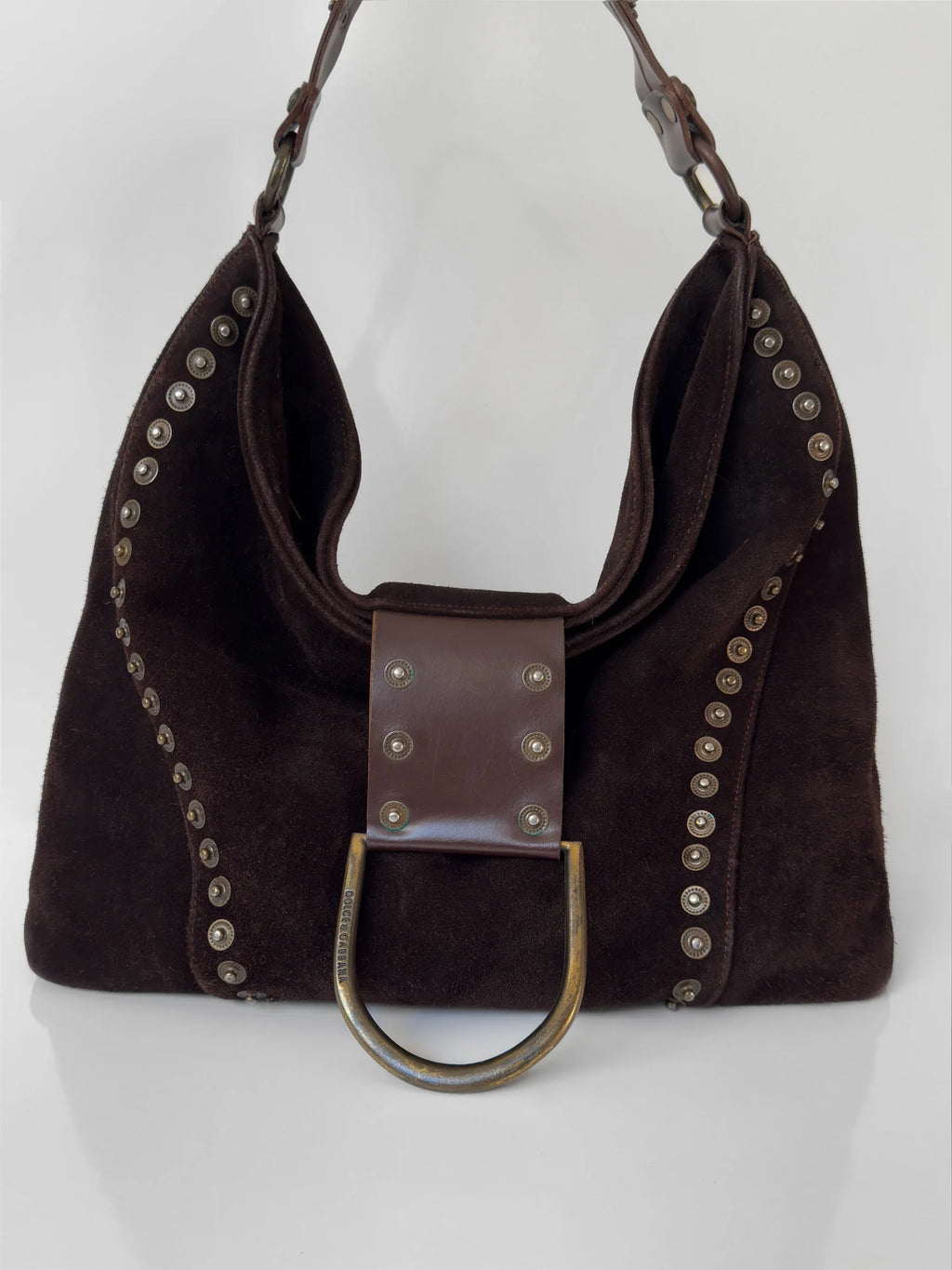 Dolce&Gabbana Brown Suede Bag