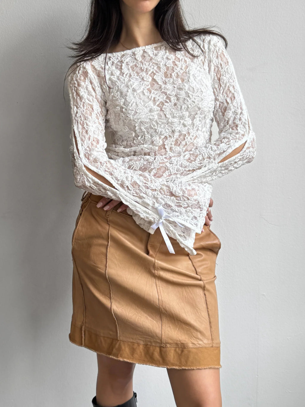 White Lace Blouse