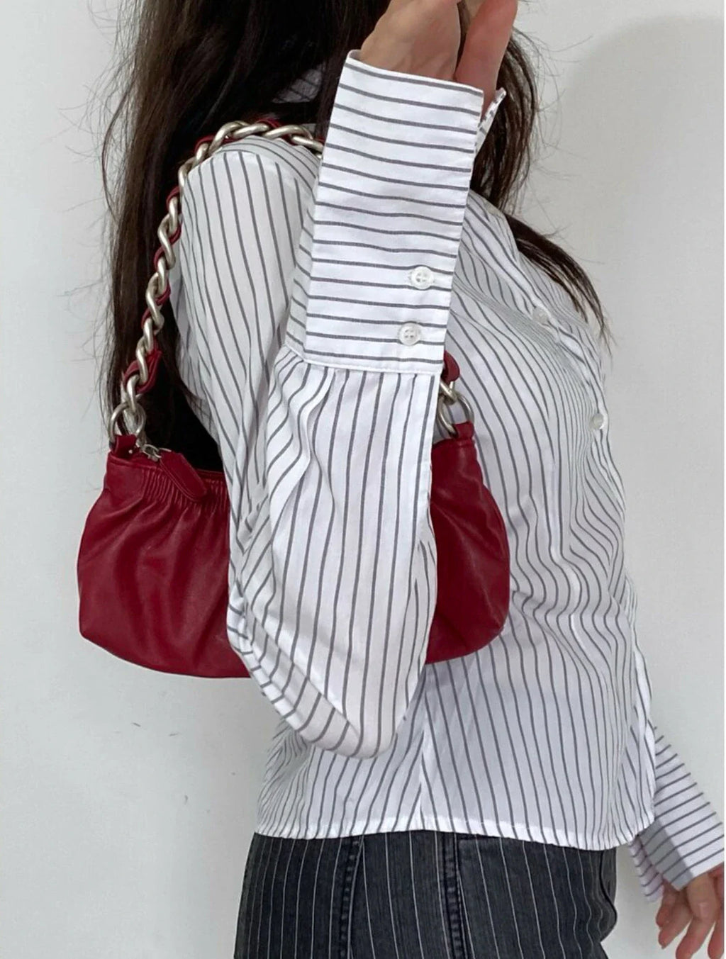Mini Red Shoulder Bag