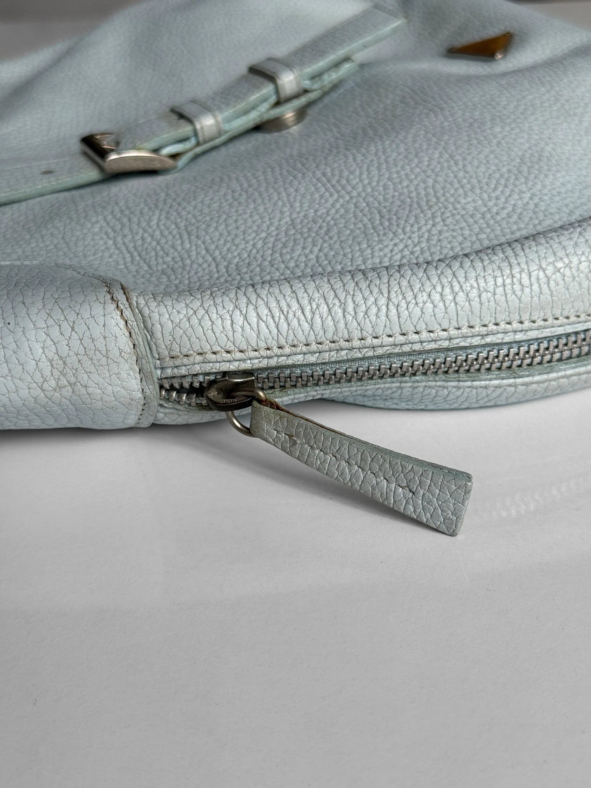 Prada Blue Shoulder Bag
