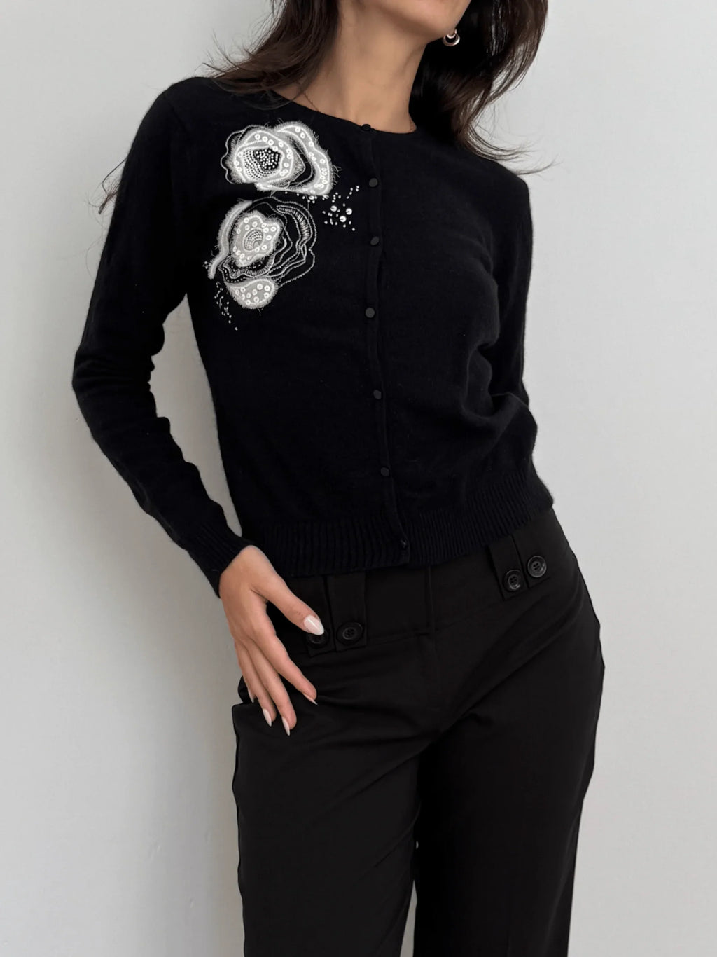 Rene Derhy Wool Cardigan