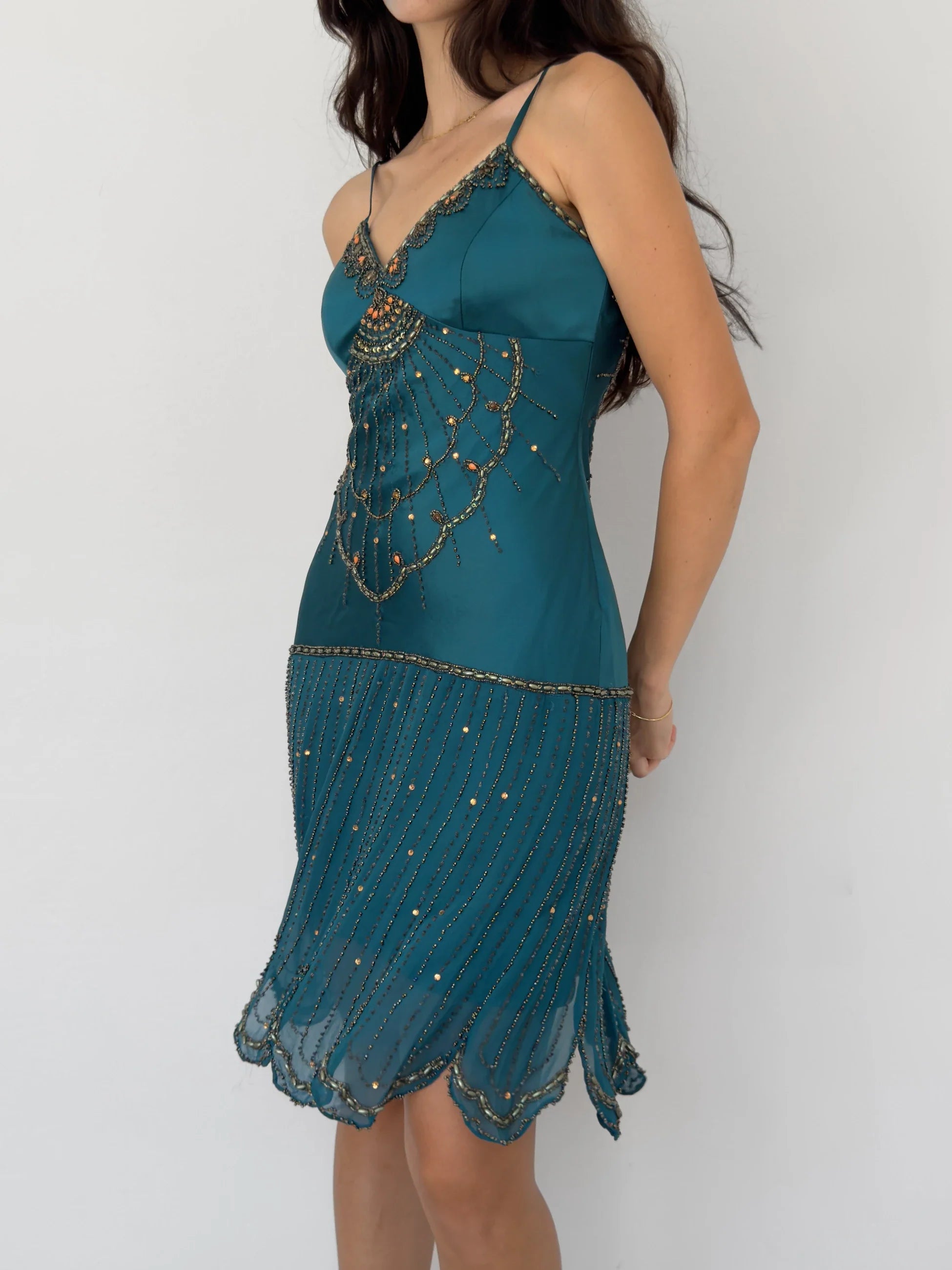 Sue Wong Silk Dress