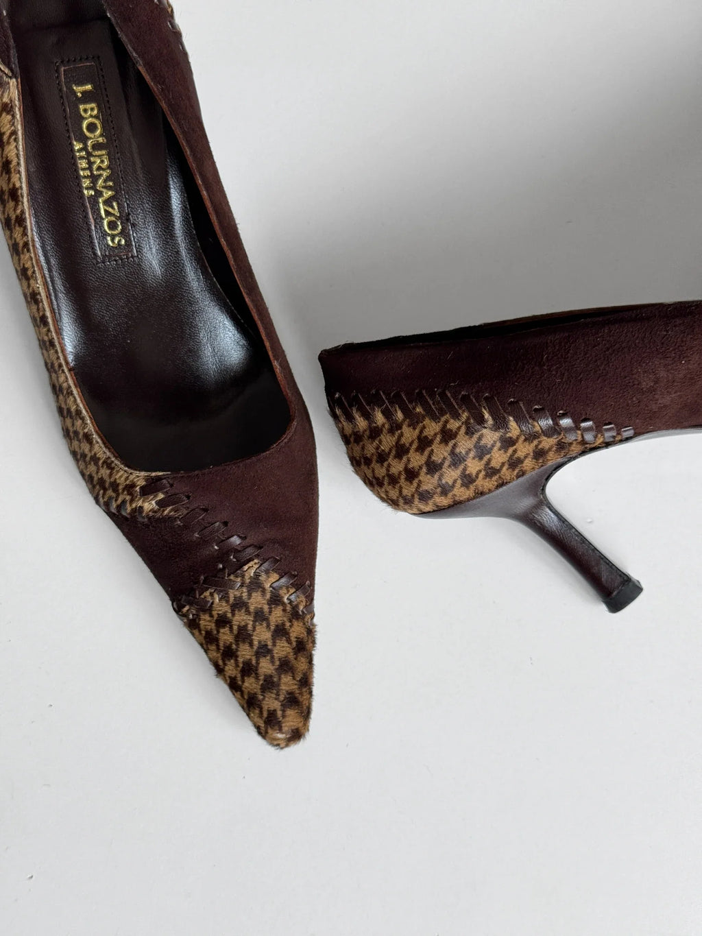 Cowhide Heeled Shoes