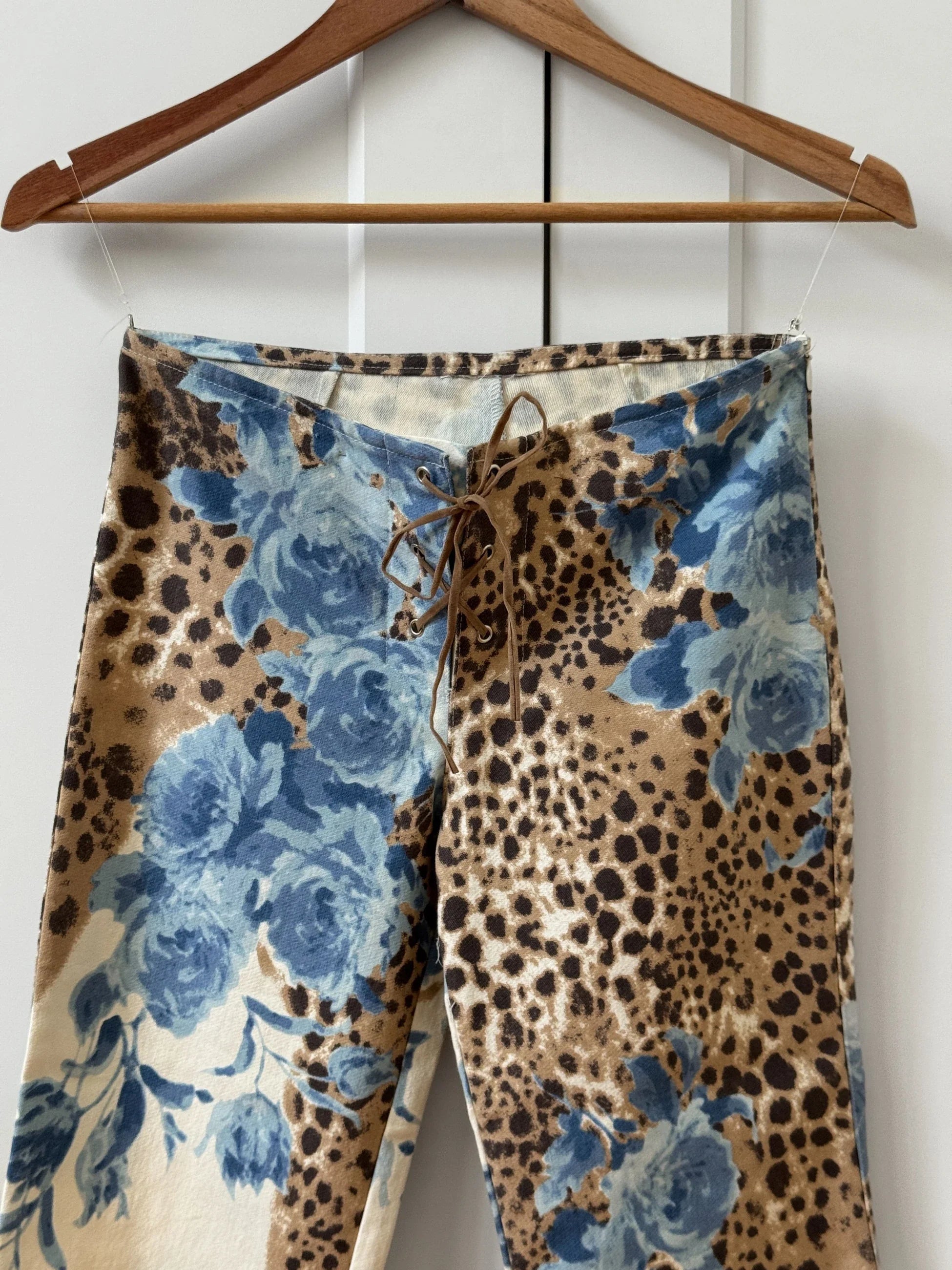 Leopard Patterned Capri