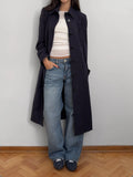 Navy Trench Coat