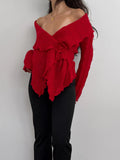 Red Wool Sweater