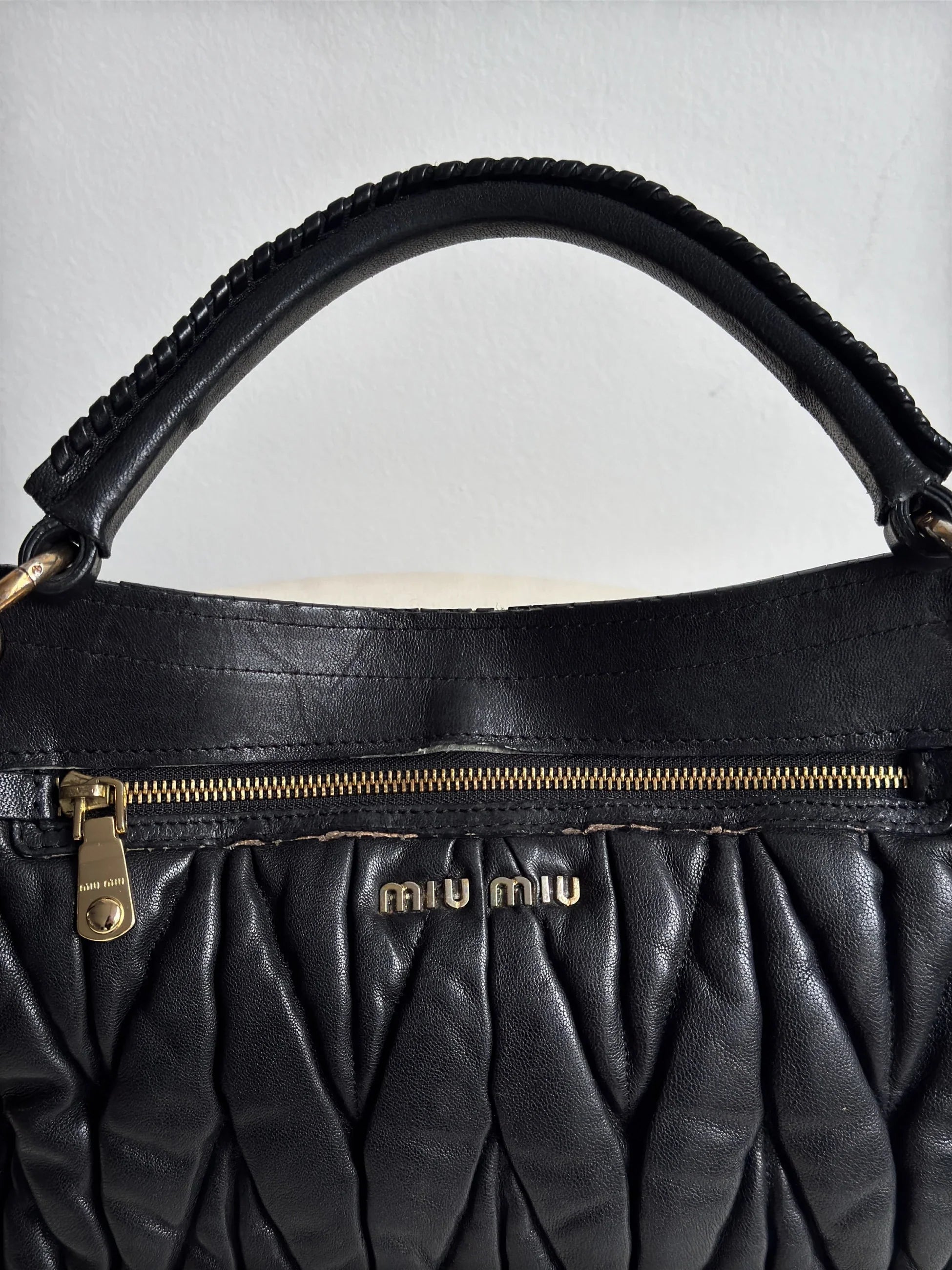 Miu Miu Snap Hobo Bag