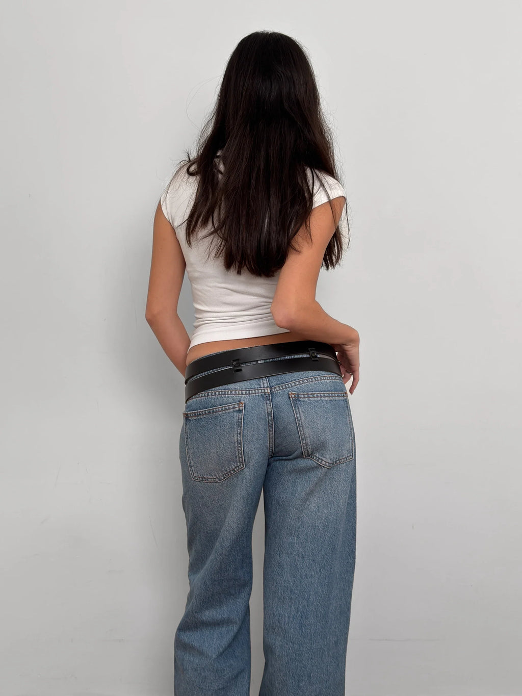 Double Leather Belt