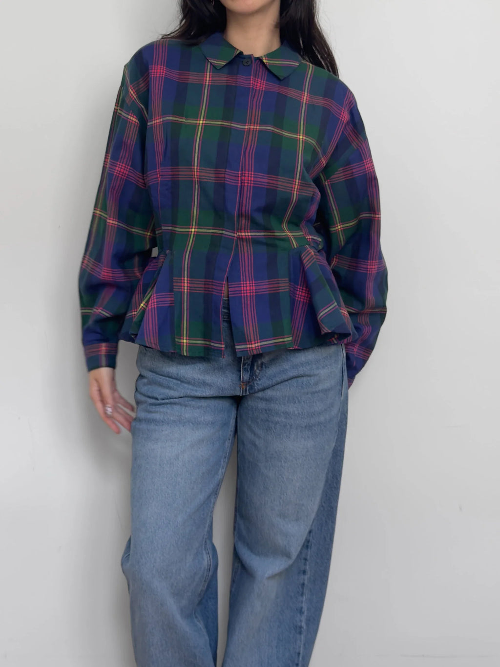 Benetton Checked Shirt