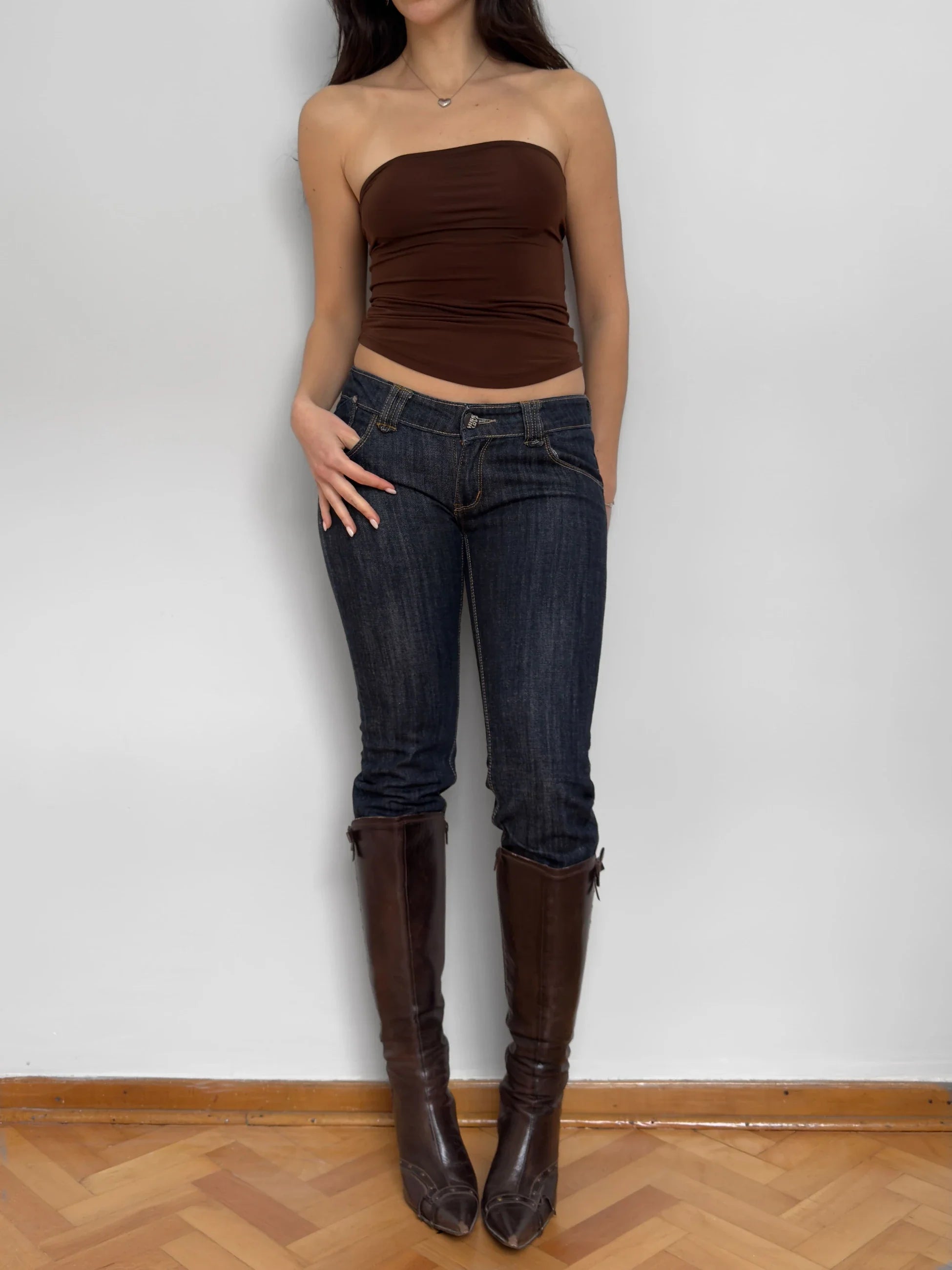 Miss Love Pocket-Detailed Trousers
