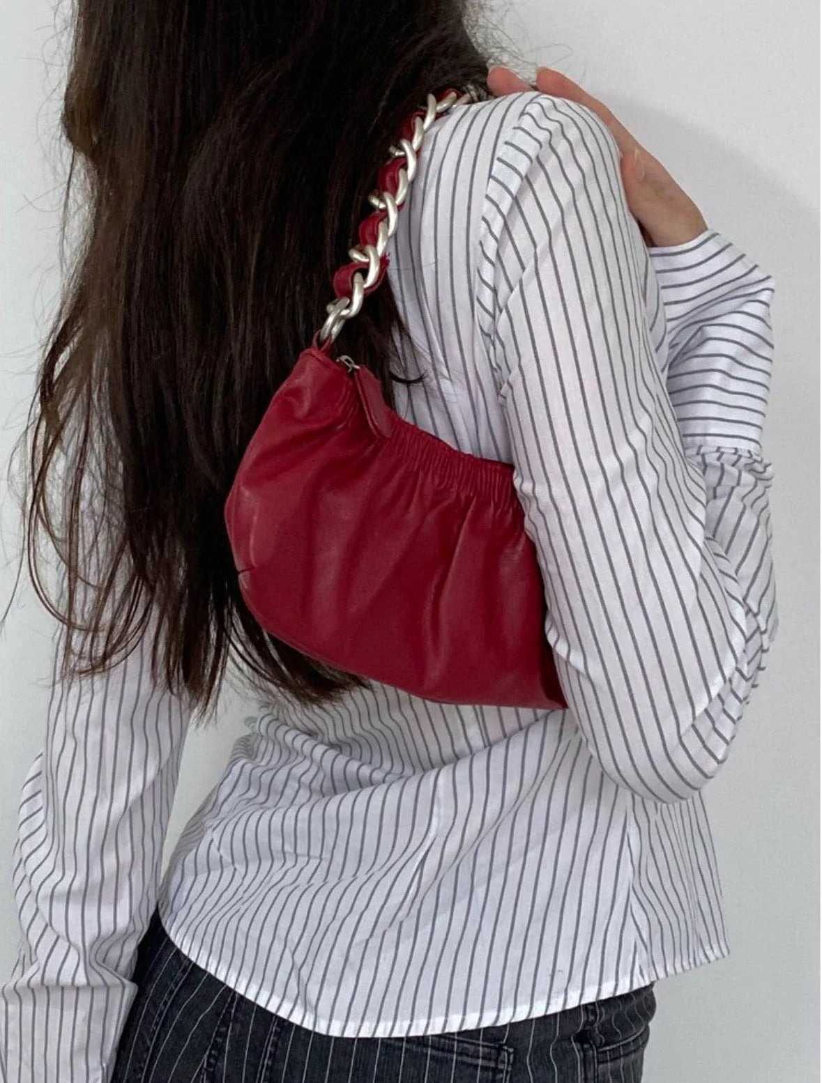 Mini Red Shoulder Bag