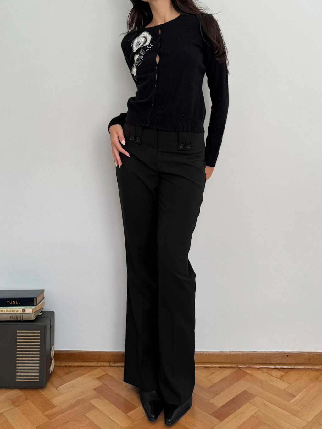 Rene Derhy Wool Cardigan