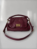 Marc Jacobs Burgundy Leather Bag