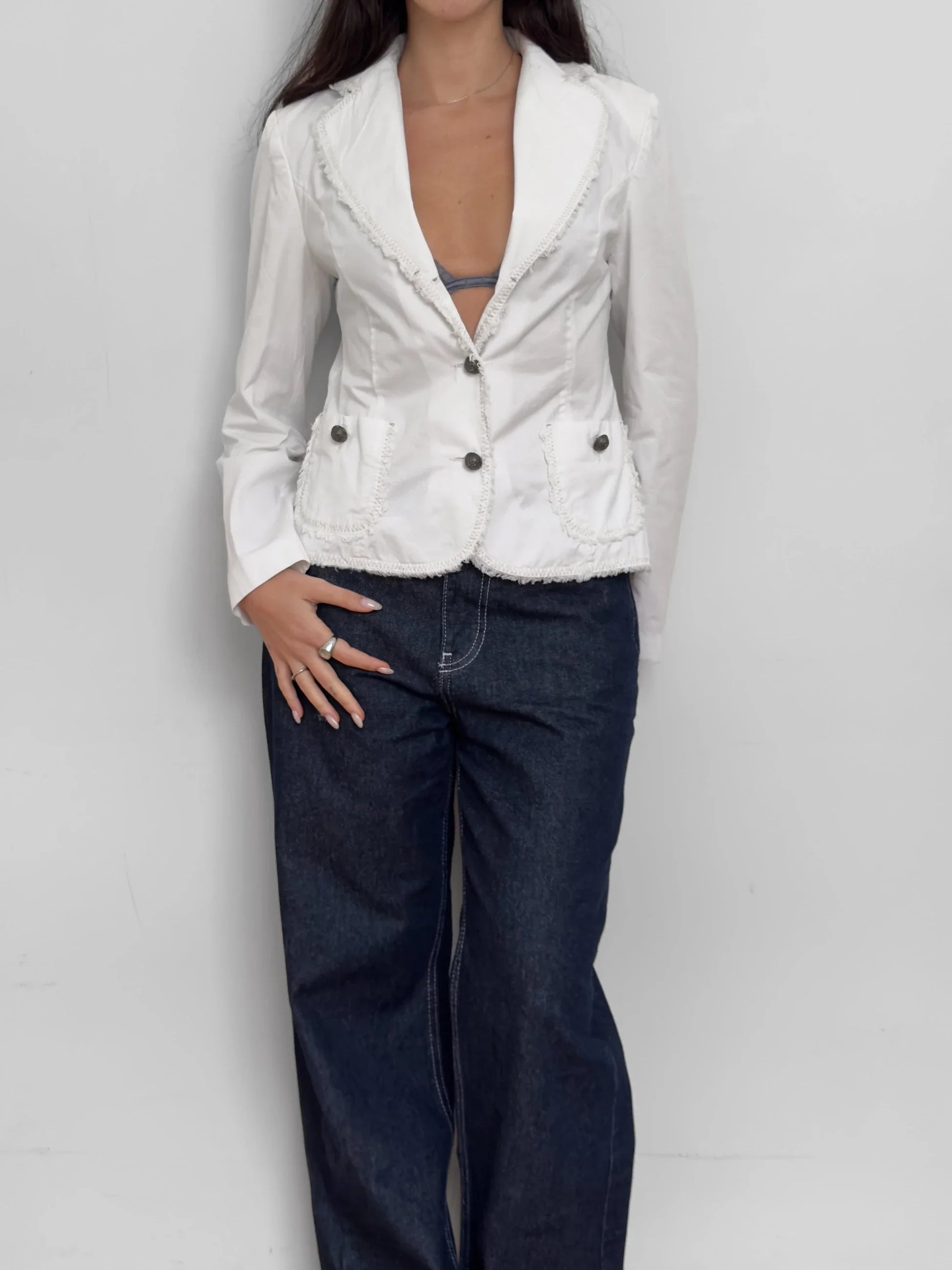 White Cotton Jacket