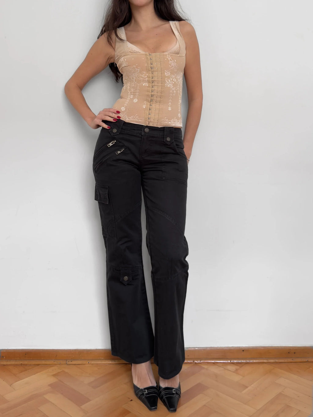 Black Kargo Trousers