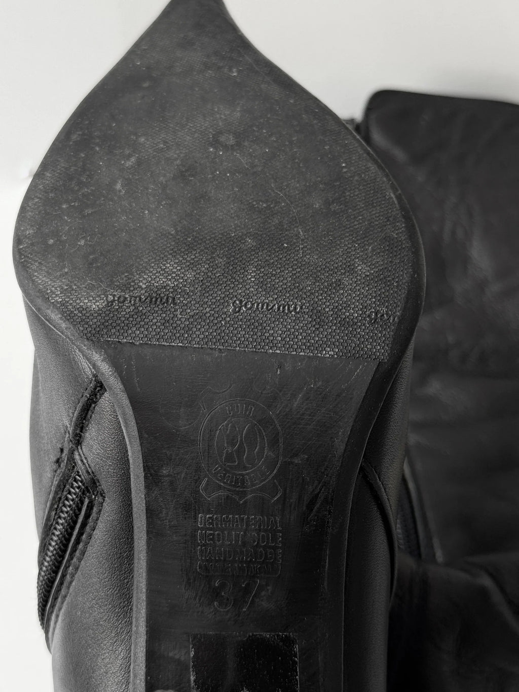 Fur-Lined Leather Boots