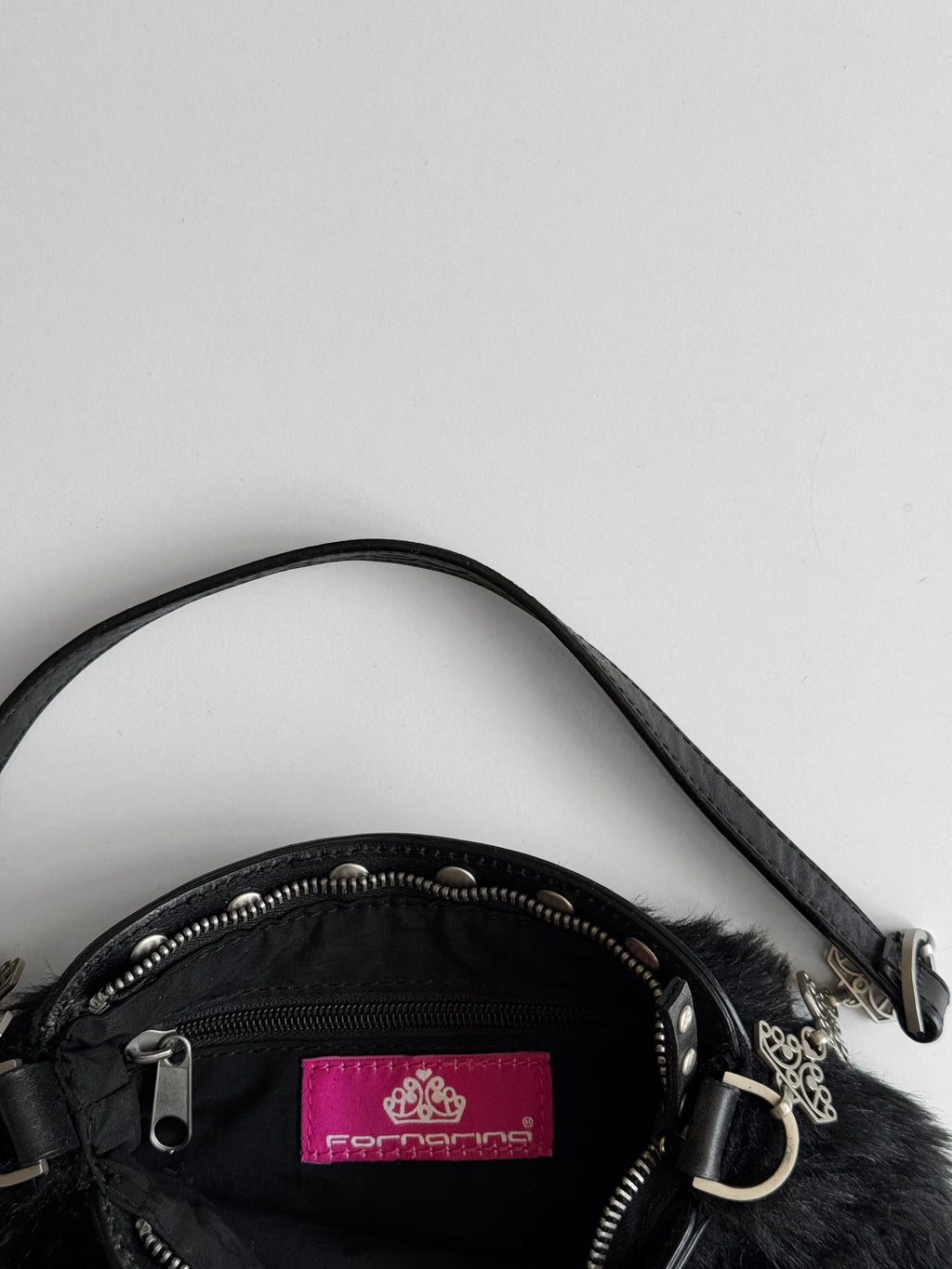 Fornarina Feathered Bag