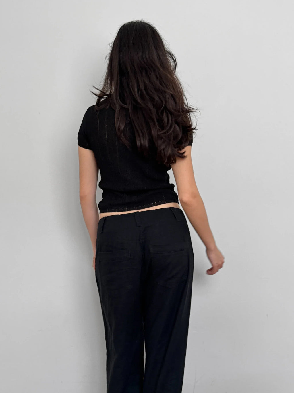 Short Sleeve Knit Top