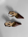 Distressed Heeled Shoes