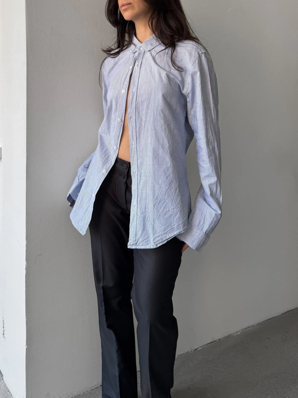 Blue Striped Shirt