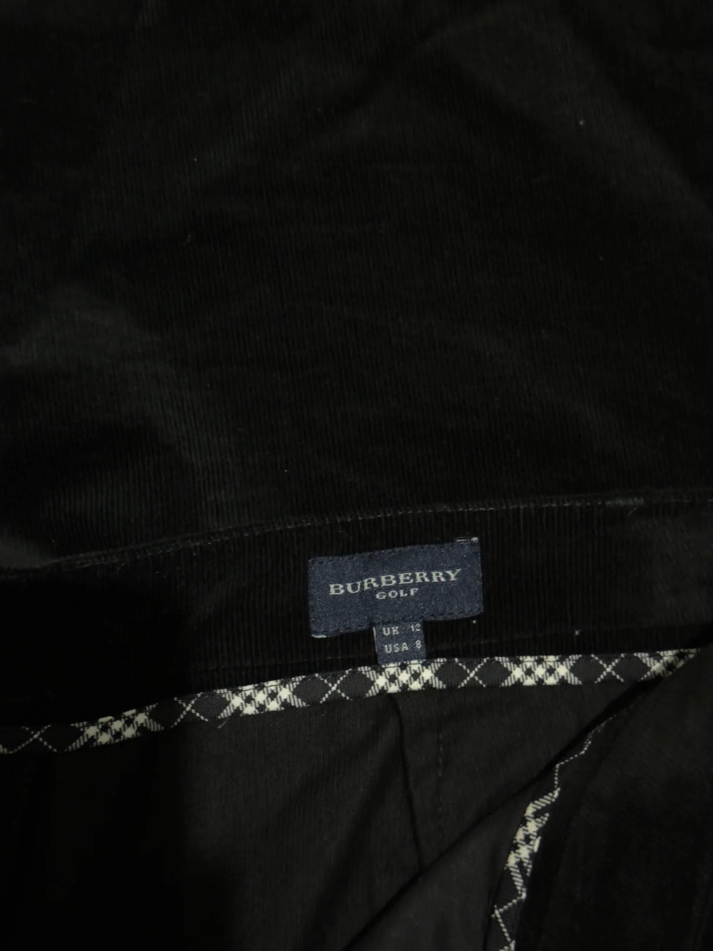Burberry Golf Velvet Trousers