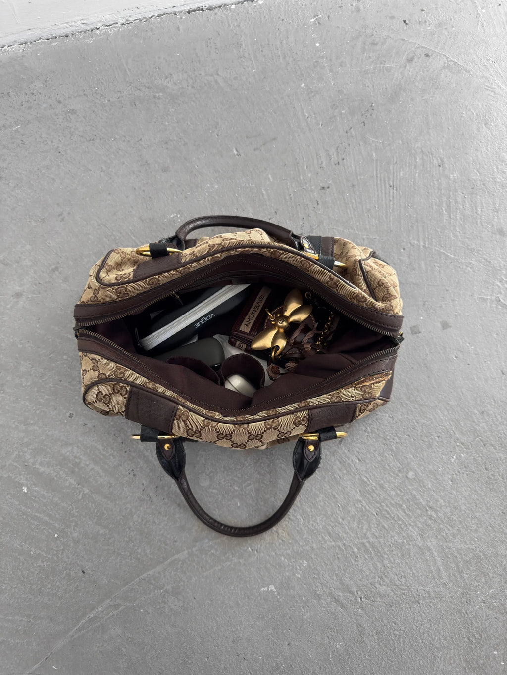 Gucci GG Canvas Boston Bag