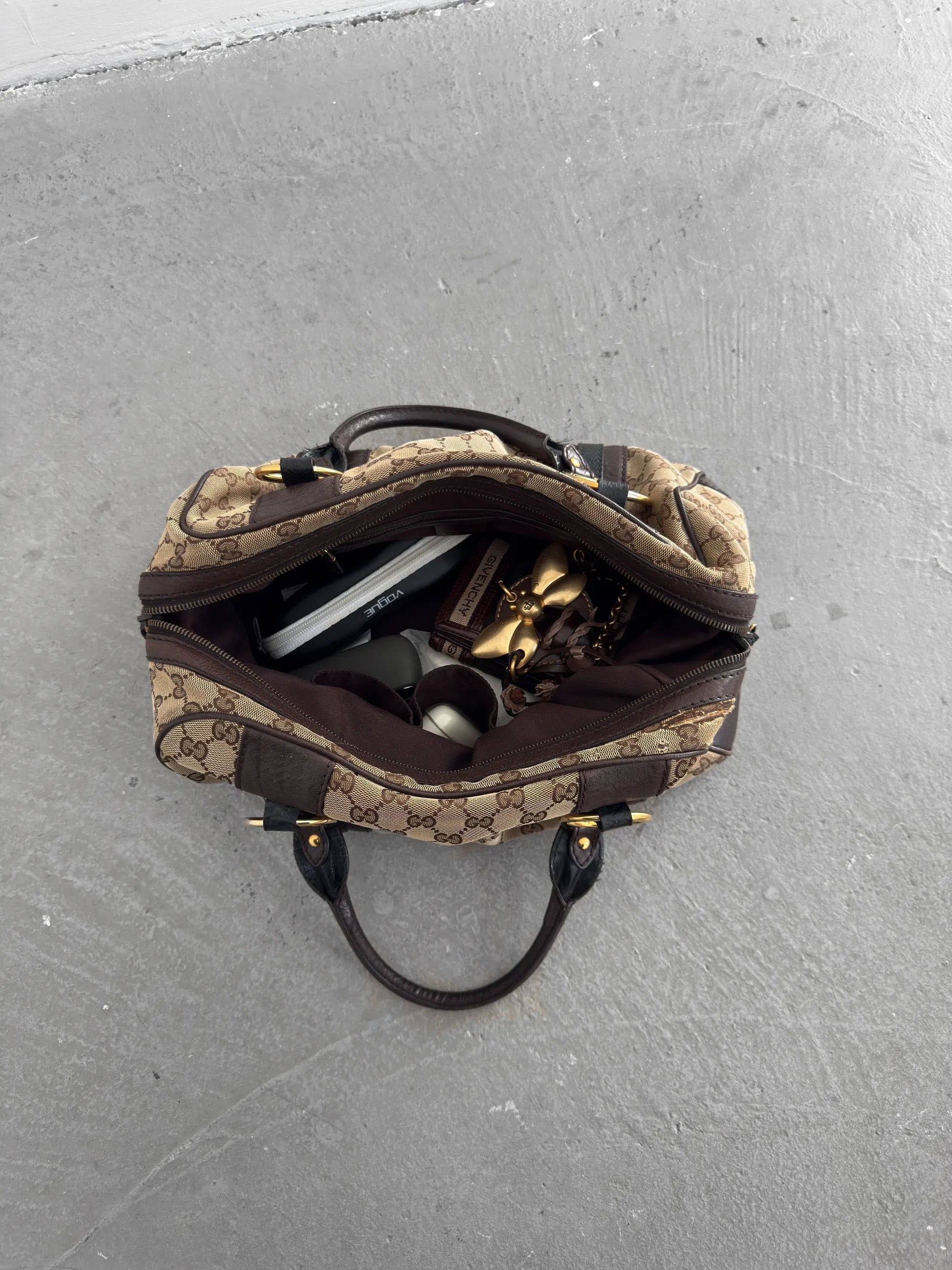 Gucci GG Canvas Boston Bag