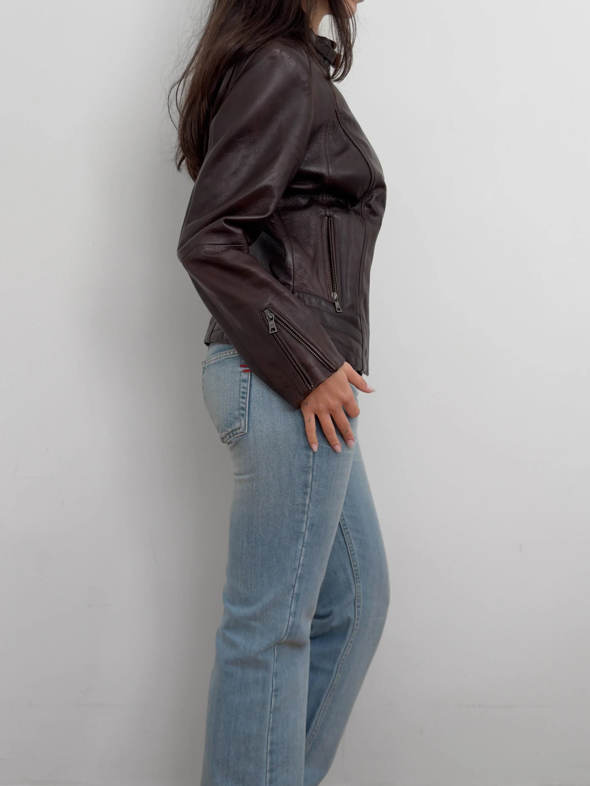 Brown Leather Jacket