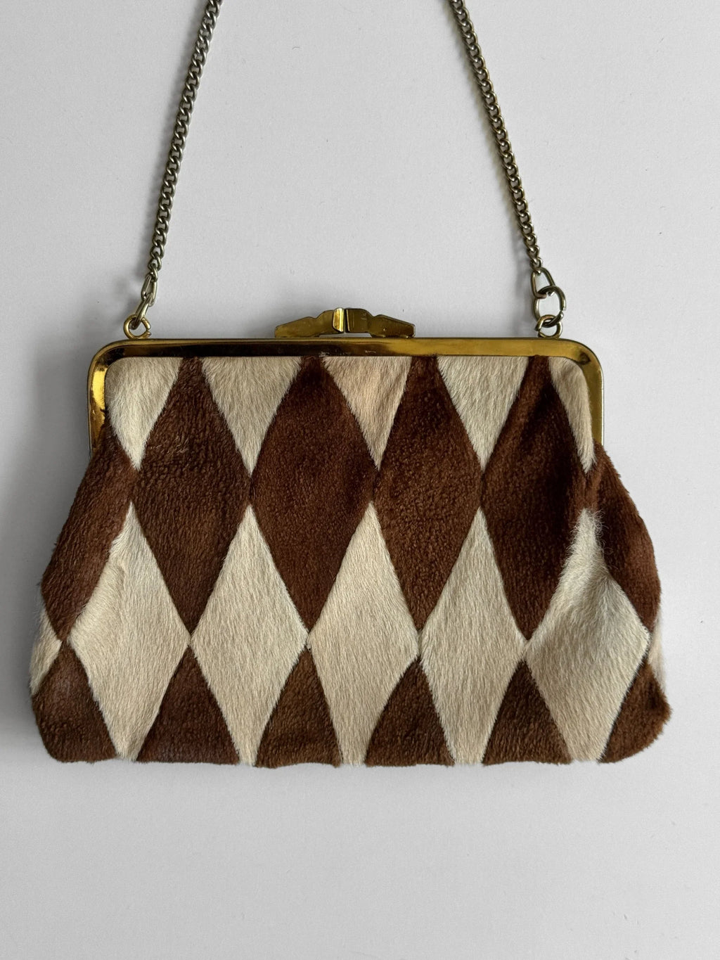 Cowhide Clutch Bag