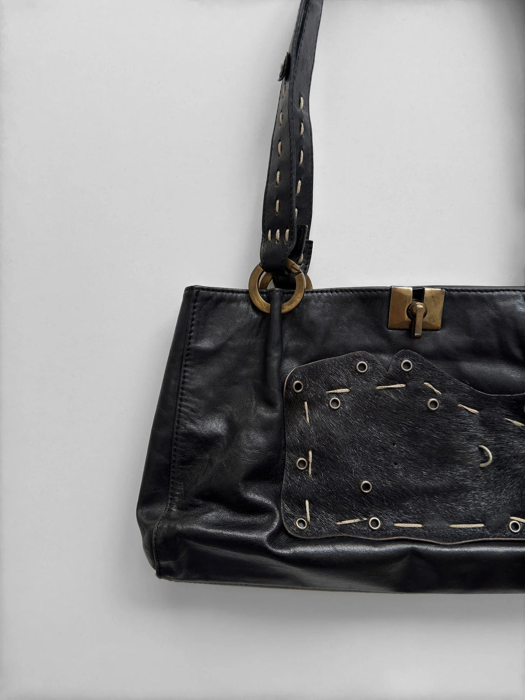 Black Leather Bag