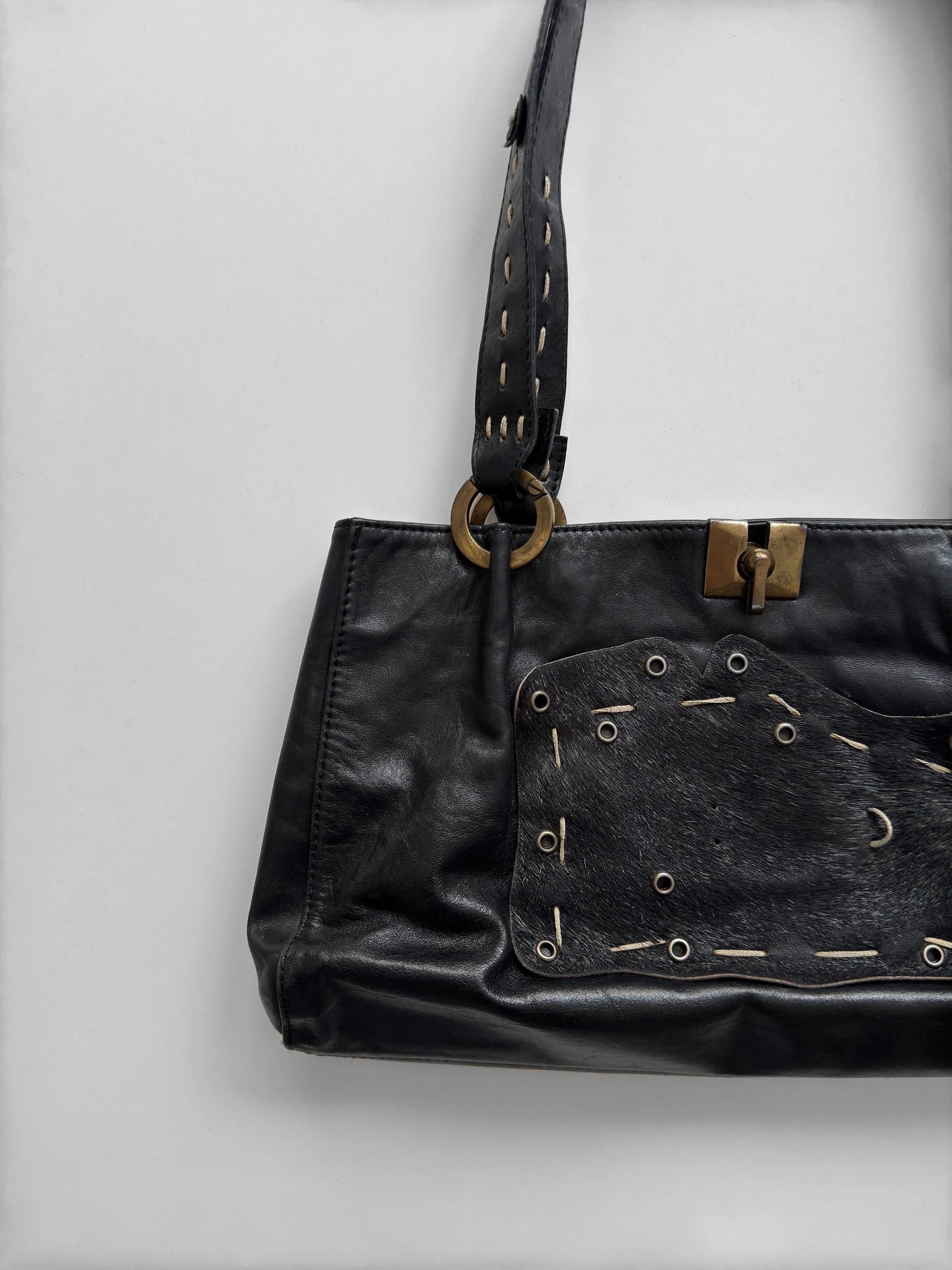 Black Leather Bag
