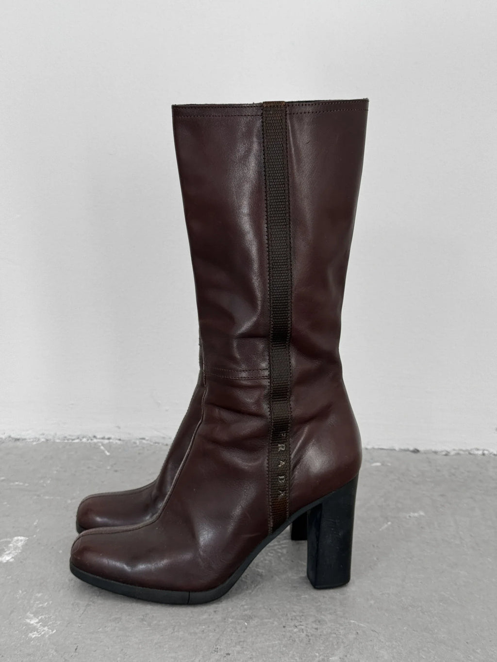 Prada Heeled Ankle Boots