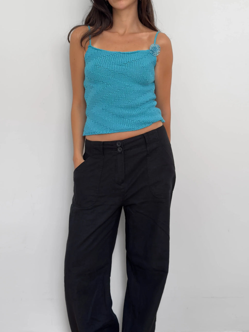 Hand-Knit Blouse
