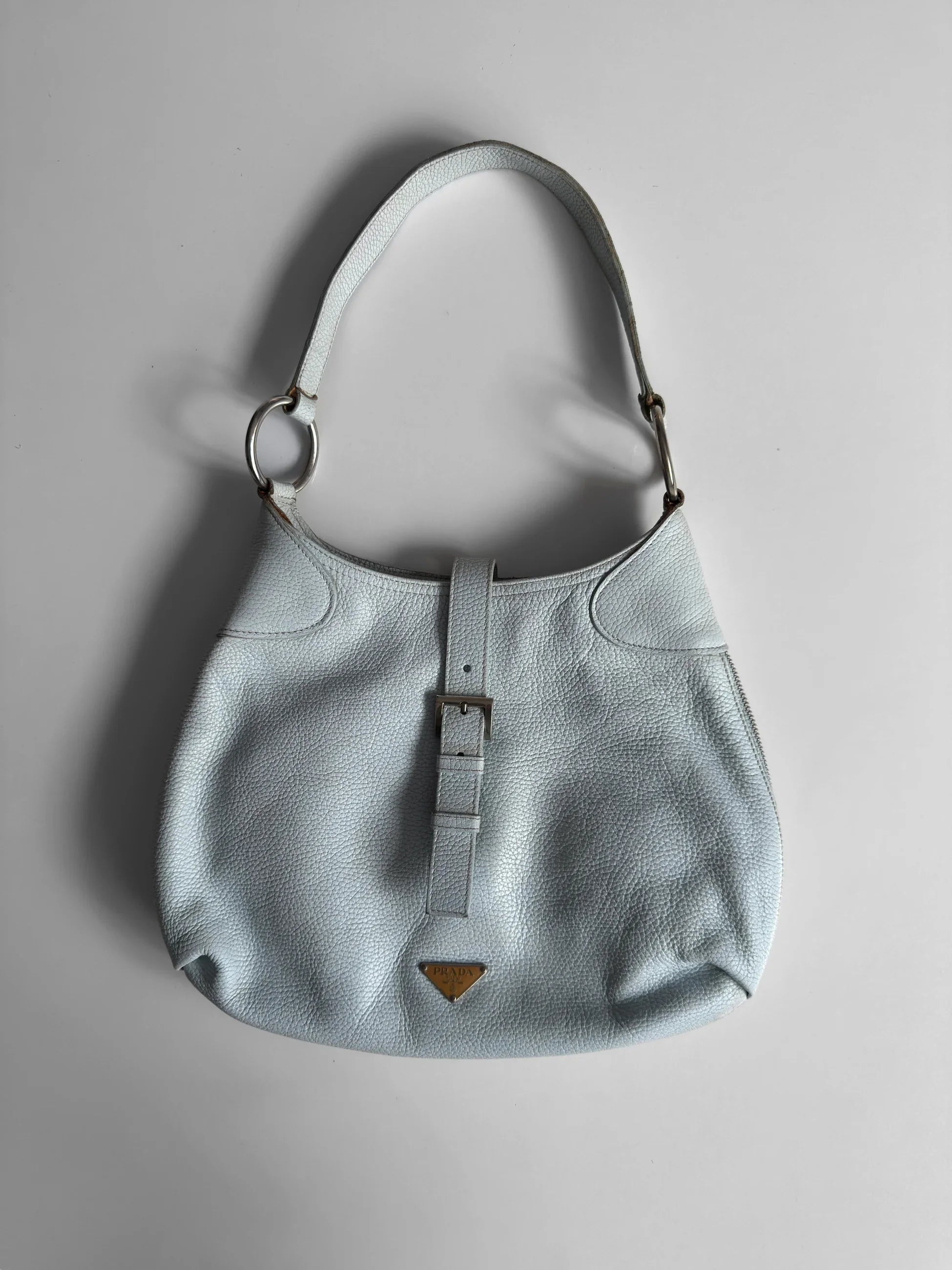 Prada Blue Shoulder Bag