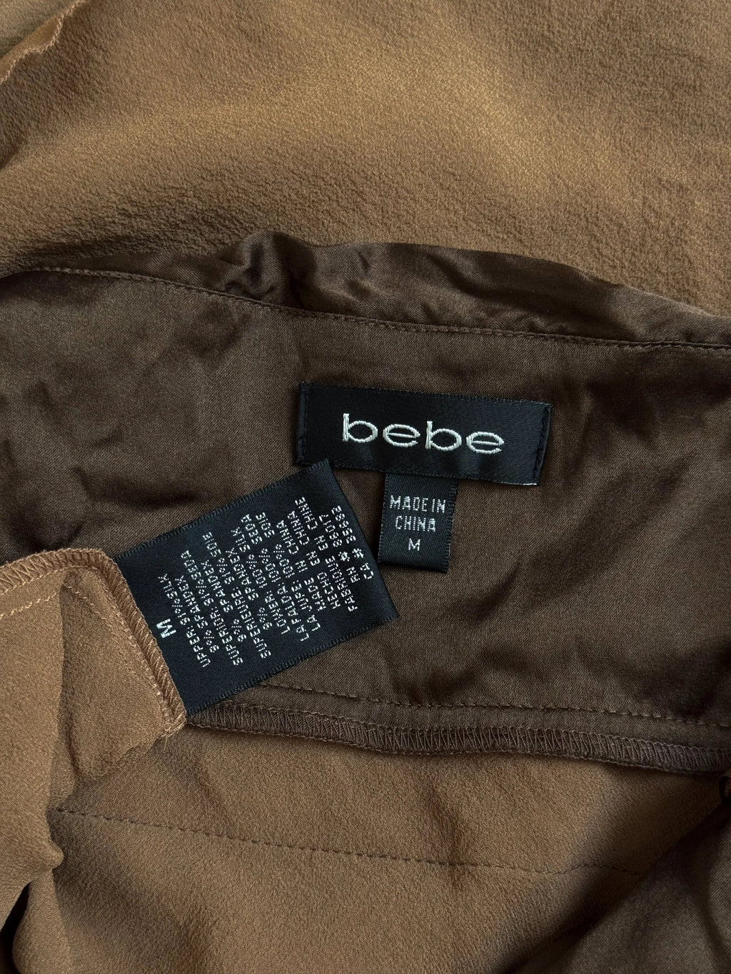 Bebe Silk Blouse