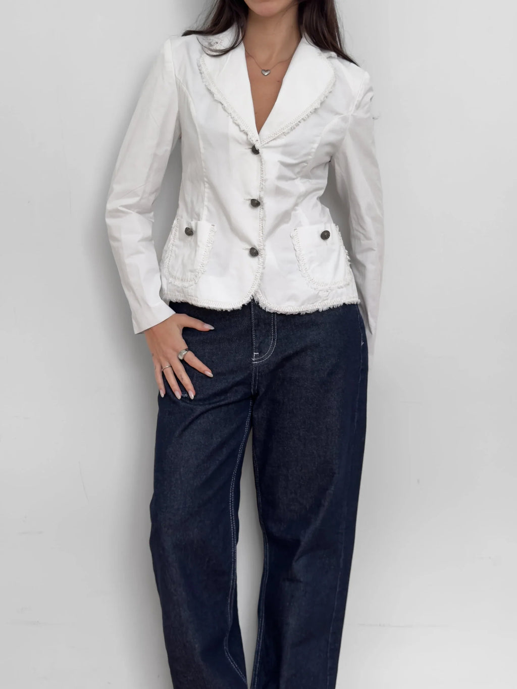 White Cotton Jacket