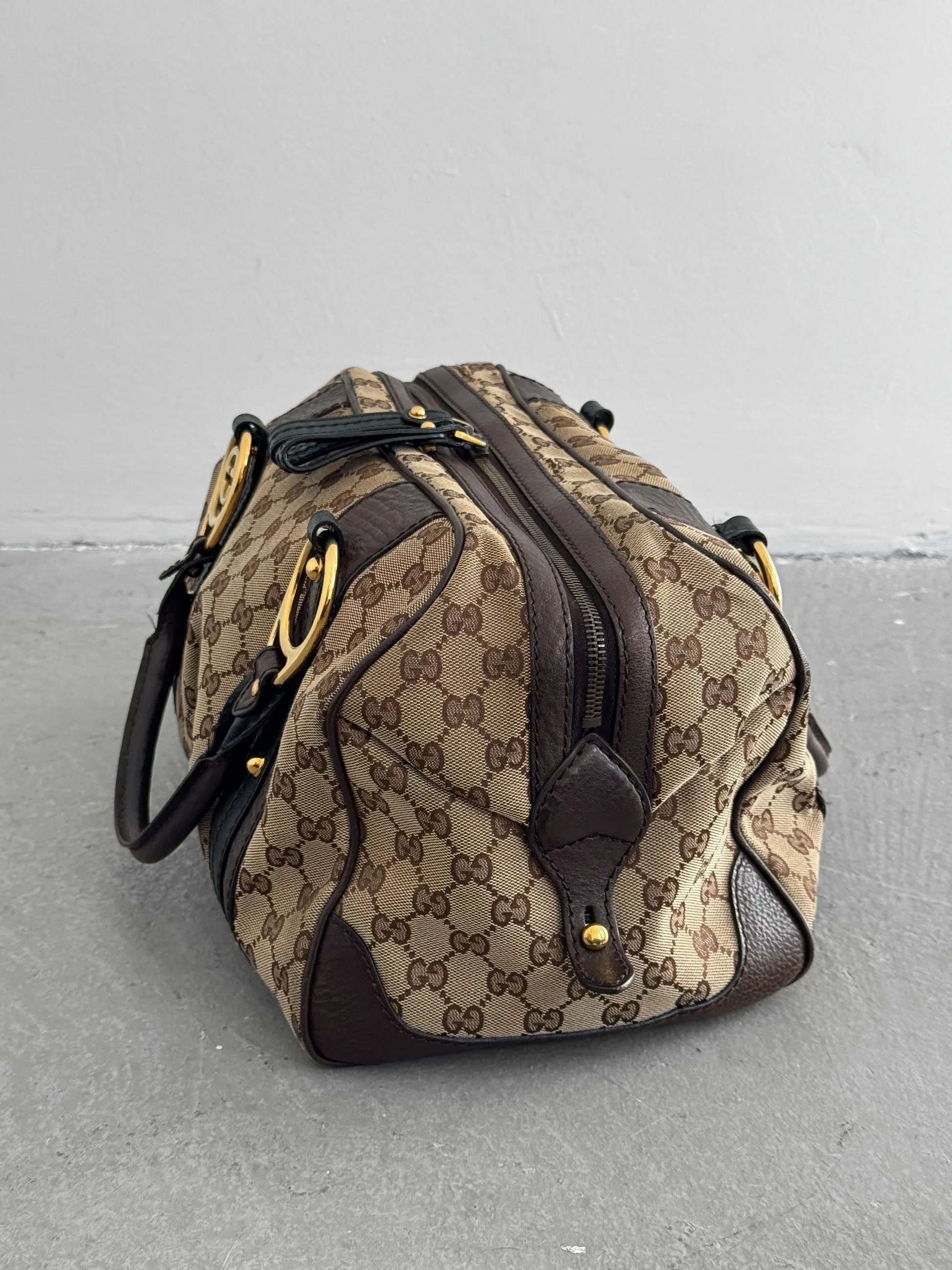 Gucci GG Canvas Boston Bag