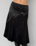 Black Midi Skirt