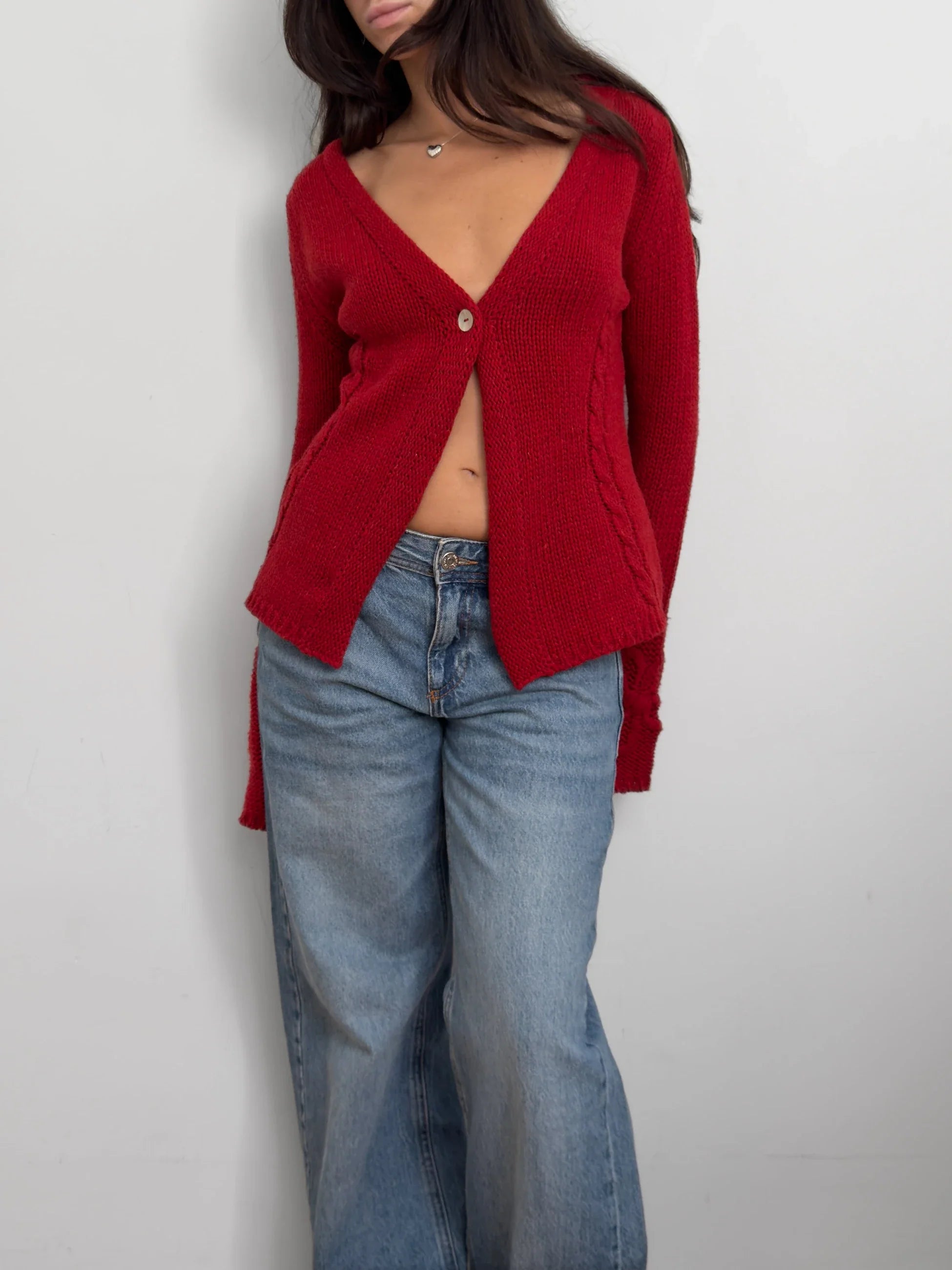Red Cardigan