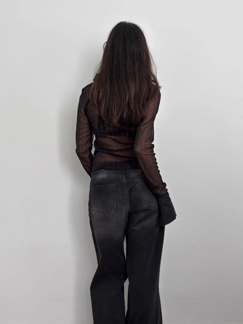 Shimmer Tulle Shirt